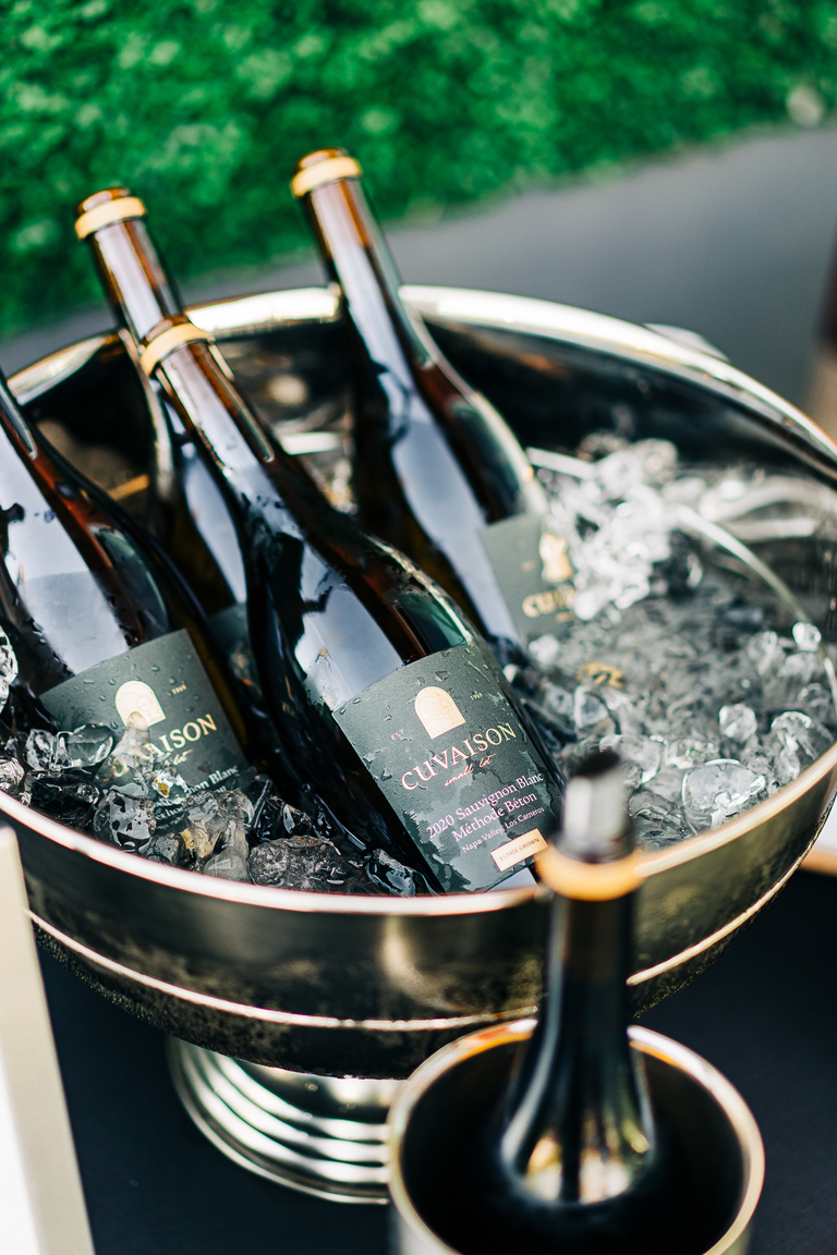 Bottles of Sauvignon Blanc