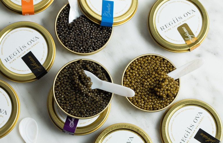 Regiis Ova Caviar options