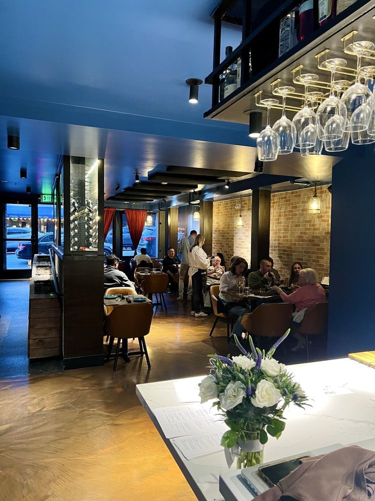 Restaurant Indigo interior, San Francisco