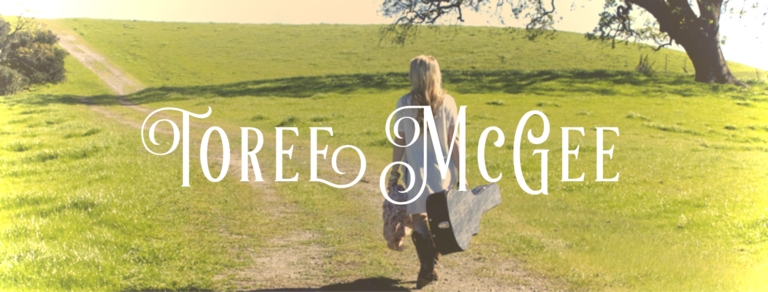 Toree McGee and guitar case